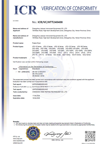 bioreactor fermenter CE certificate