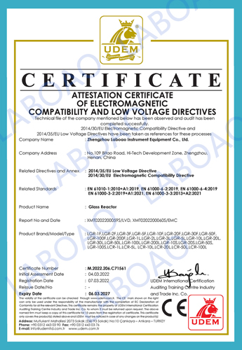 bioreactor fermenter PED certificate