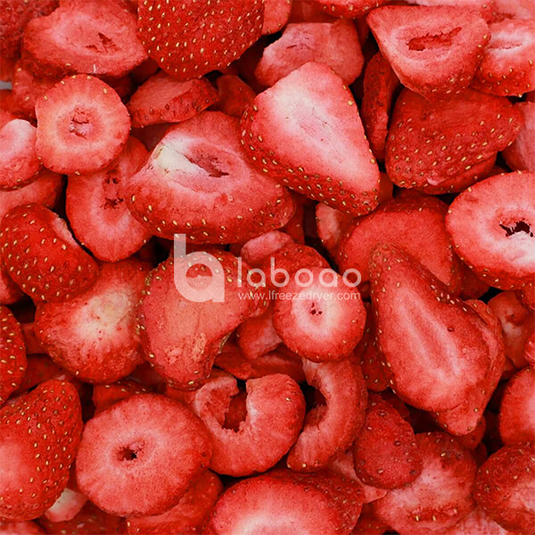 Example of Freeze Dried Strawberry