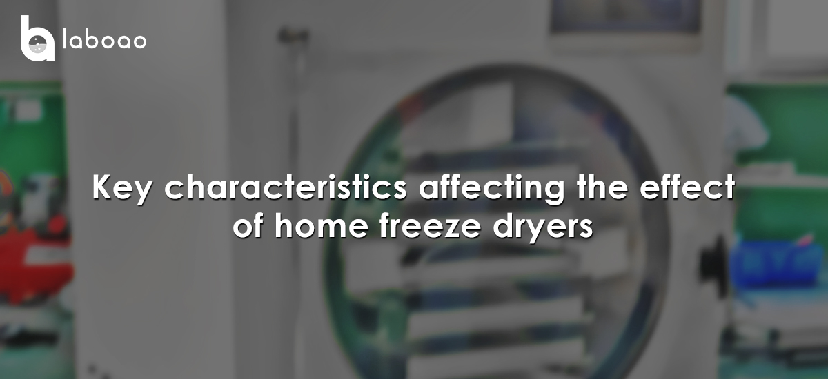 Key Characteristics Affecting The Effect Of Home Freeze Dryers