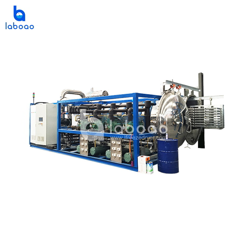 2000kg Large Factory Industrial Freeze Dryer For Pet Food