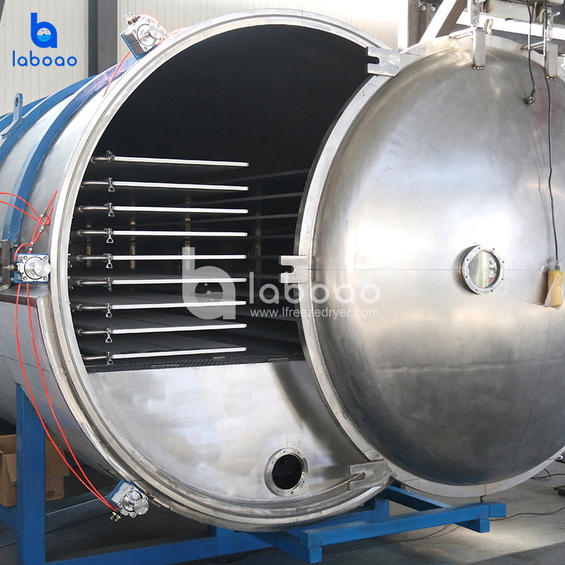 2000kg Large Factory Industrial Freeze Dryer For Pet Food