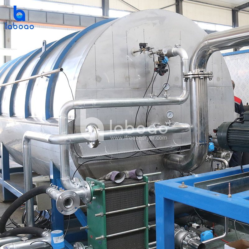 2000kg Large Factory Industrial Freeze Dryer For Pet Food