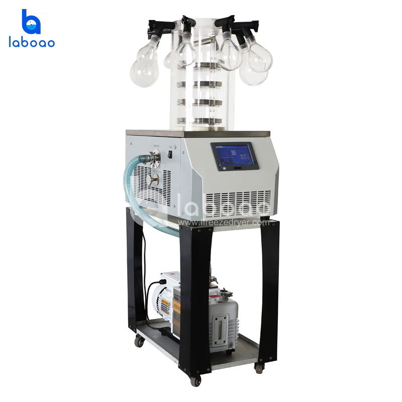 0.12㎡ Benchtop Manifold Lab Freeze Dryer