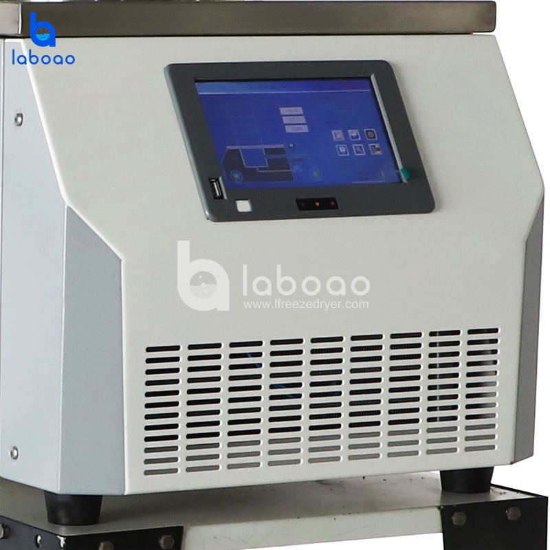 0.08㎡ Benchtop Manifold Top Press Lab Freeze Dryer