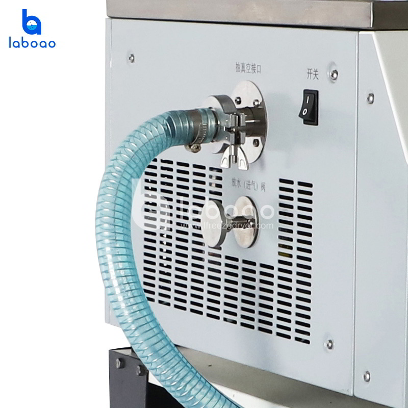 0.08㎡ Benchtop Manifold Top Press Lab Freeze Dryer
