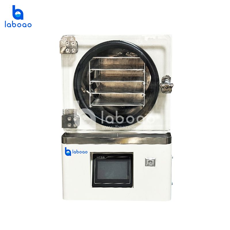 Benchtop Mini Vacuum Freeze Dryer With Built In Vacuum Pump