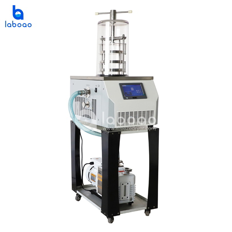 0.08㎡ Benchtop Top Press Lab Freeze Dryer