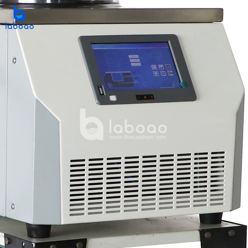 0.08㎡ Benchtop Top Press Lab Freeze Dryer