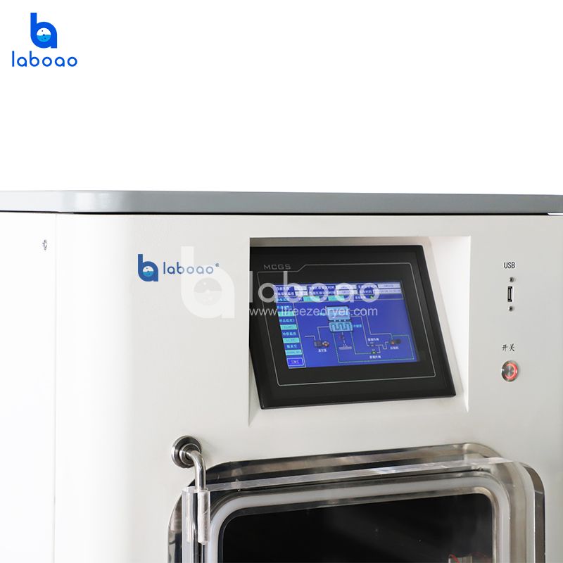 0.1㎡ Electric Heating Top Press Freeze Dryer