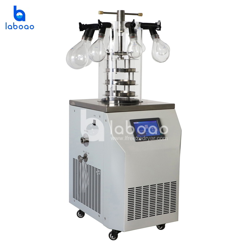 NADE LGJ-10C Multi-Manifold Standard Type Experimental Laboratory Vacuum  Lyophilizer/freeze drying equipment/freeze dryer