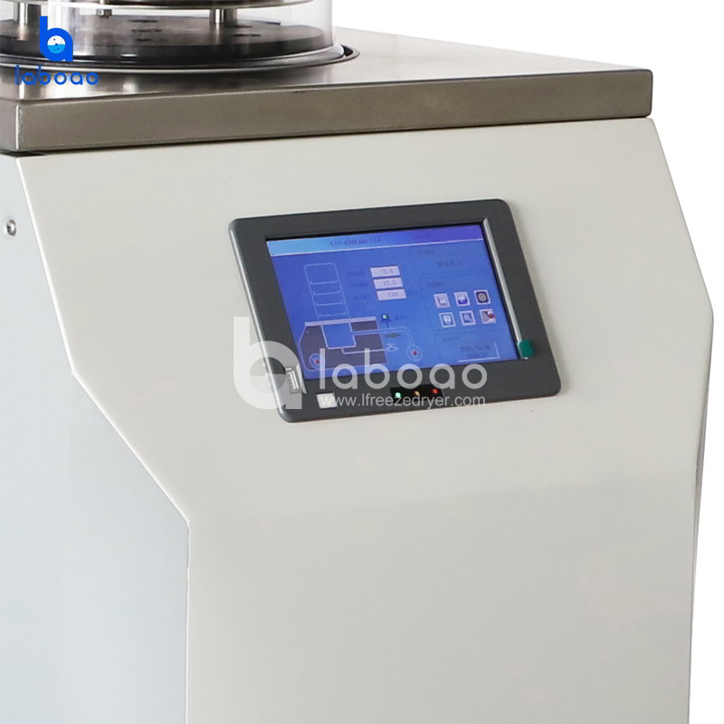 0.08㎡ Vertical Top Press Lab Freeze Dryer